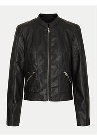 Vero Moda Kurtka z imitacji skóry 10274998 Czarny Regular Fit. Kolor: czarny. Materiał: skóra #4