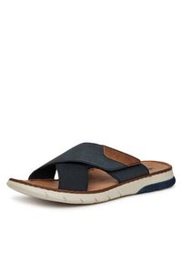 Rieker Klapki CEO-25283-14 Granatowy. Kolor: niebieski. Materiał: materiał #2