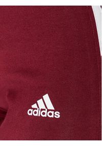 Adidas - adidas Legginsy 3 Stripes Leggings IM2850 Czerwony. Kolor: czerwony. Materiał: bawełna #9