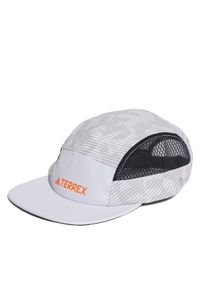 Adidas - adidas Czapka z daszkiem Terrex HEAT.RDY 5-Panel Graphic Cap HY2792 Biały. Kolor: biały #1