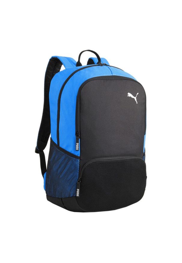 Puma - Plecak Team Goal Premium 37L. Kolor: niebieski, wielokolorowy, czarny