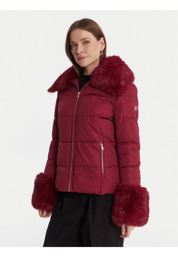 Artigli Kurtka przejściowa ACPM003096 Bordowy Regular Fit. Kolor: czerwony. Materiał: syntetyk