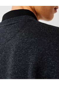 Lacoste - LACOSTE - Grafitowa bluza z bawełny z haftem. Kolor: szary. Materiał: bawełna. Wzór: haft #2
