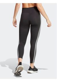 Adidas - adidas Legginsy Train Essentials 3-Stripes High-Waisted 7/8 Leggings HT5438 Czarny. Kolor: czarny. Materiał: syntetyk