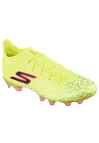 skechers - Buty piłkarskie Skechers SKX 01 1.5 Elite FG. Kolor: żółty, wielokolorowy, czarny. Sport: piłka nożna