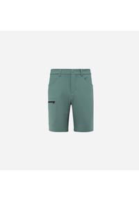 Spodenki trekkingowe męskie Millet Ubic Stretch Short M regular fit. Kolor: zielony. Sport: turystyka piesza #1