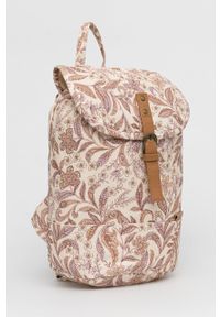 Rip Curl plecak damski kolor beżowy mały wzorzysty. Kolor: beżowy #3
