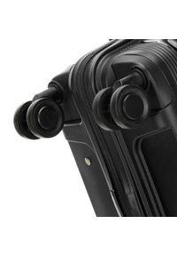 Wittchen - Duża walizka z polipropylenu jednokolorowa czarna. Kolor: czarny #6