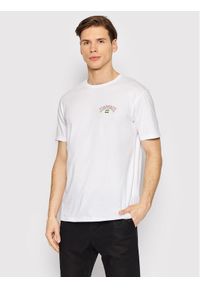 Billabong T-Shirt Arch Dreamy Place C1SS33 BIP2 Biały Regular Fit. Kolor: biały. Materiał: bawełna