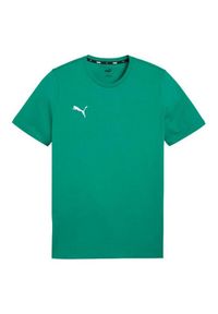 Puma - Męska Koszulka Team Goal Casuals. Kolor: zielony. Sport: turystyka piesza