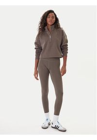 GIRLFRIEND COLLECTIVE - Girlfriend Collective Bluza Vega 2024 Beżowy Relaxed Fit. Kolor: beżowy. Materiał: syntetyk