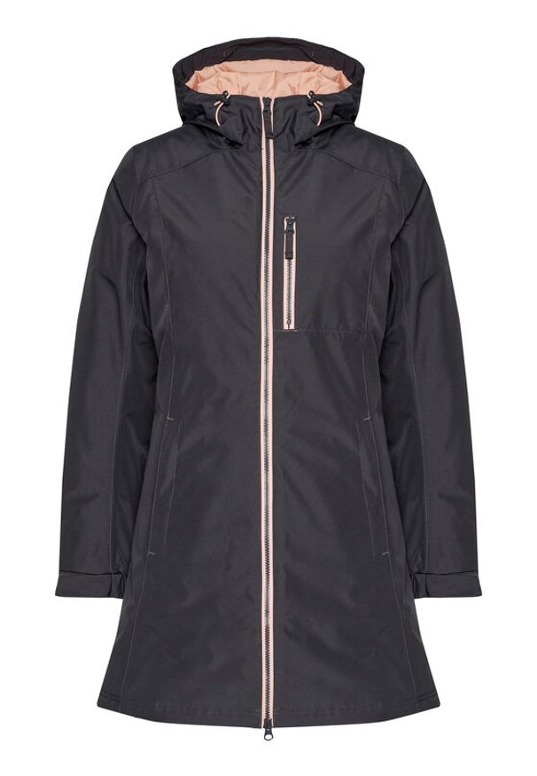 Helly Hansen Kurtka przeciwdeszczowa Belfast Winter 62395 Czarny Regular Fit. Kolor: czarny. Materiał: syntetyk