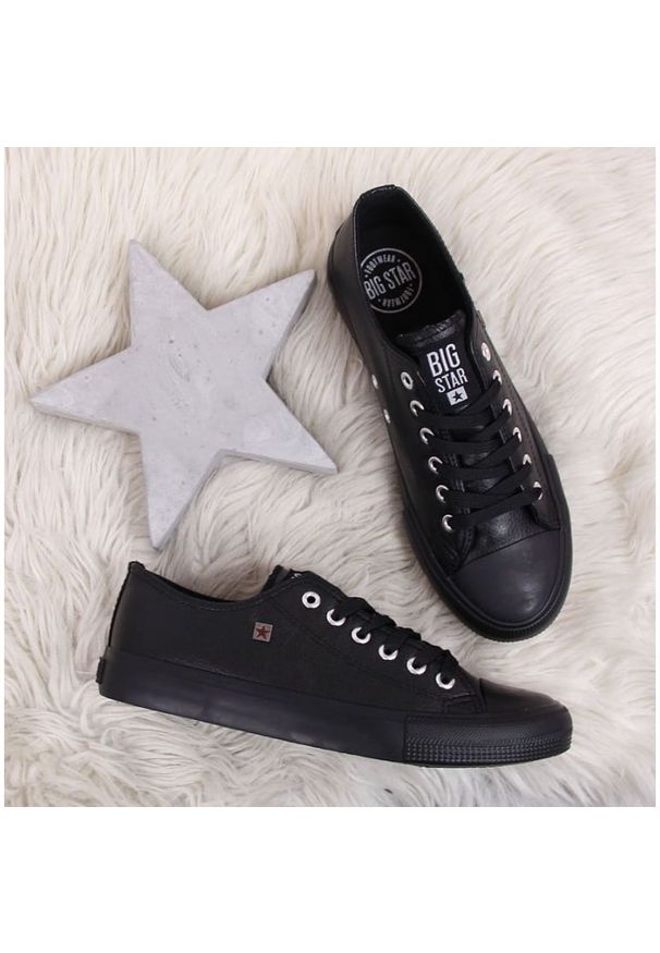 Big-Star - Trampki niskie Big Star W V274871 czarne. Okazja: na co dzień. Kolor: czarny. Materiał: guma, syntetyk. Szerokość cholewki: normalna. Styl: casual