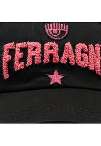 Chiara Ferragni Czapka z daszkiem 74SBZK18 Czarny. Kolor: czarny. Materiał: materiał #3