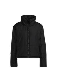 Adidas - BSC Insulated Jacket. Kolor: czarny. Materiał: puch, materiał