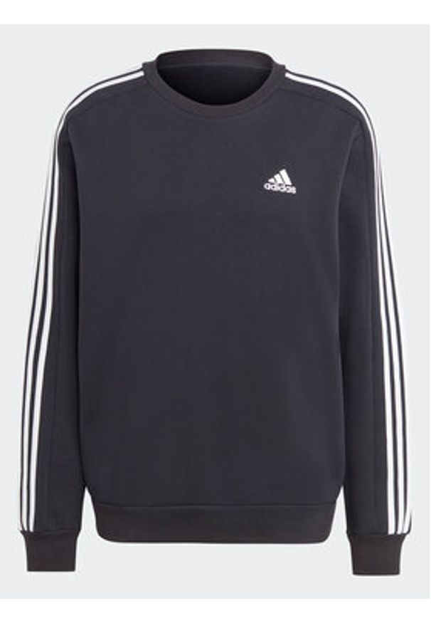 Adidas - adidas Bluza IB4027 Czarny Regular Fit. Kolor: czarny. Materiał: bawełna