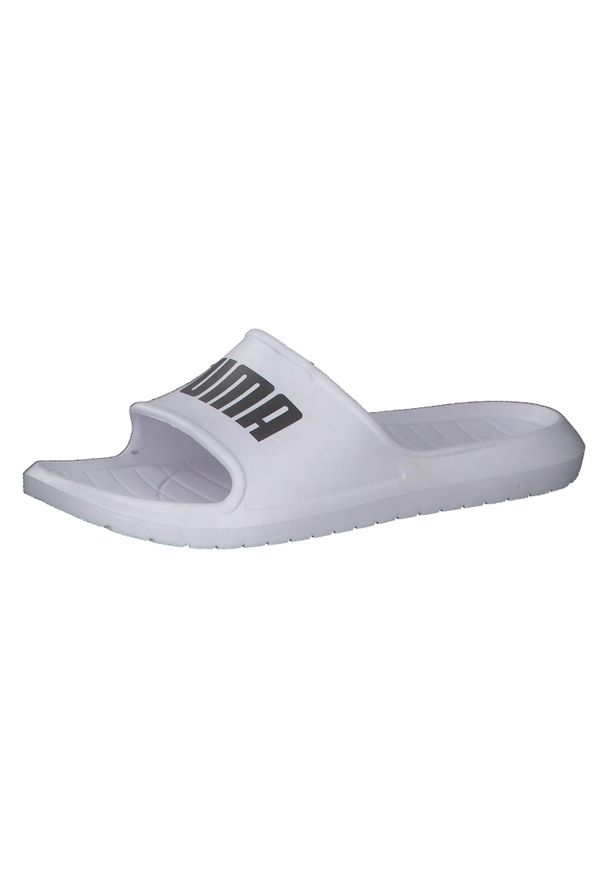 Klapki męskie Puma Divecat V2 Lite. Kolor: biały. Materiał: syntetyk, materiał. Styl: sportowy