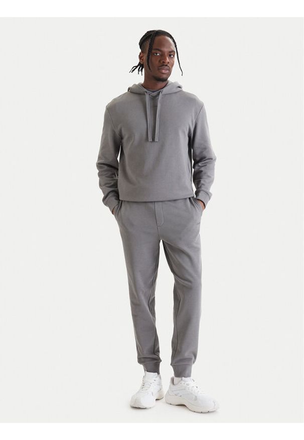 Hugo - HUGO Dres Dapodayote 50492581 Szary Relaxed Fit. Kolor: szary. Materiał: bawełna