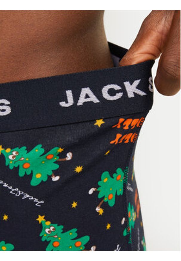 Jack & Jones - Jack&Jones Komplet bielizny Holly Jolly 12266780 Granatowy. Kolor: niebieski. Materiał: bawełna