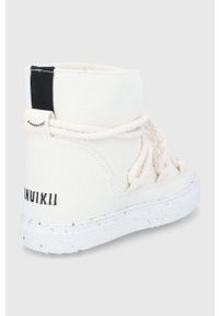 Inuikii Śniegowce kolor biały. Nosek buta: okrągły. Zapięcie: sznurówki. Kolor: biały. Materiał: materiał, guma #5
