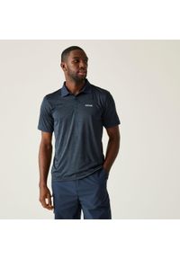 Regatta - Męska koszulka polo Remex. Typ kołnierza: polo. Kolor: czerwony, niebieski, wielokolorowy. Materiał: poliester, tkanina, jersey. Długość rękawa: krótki rękaw. Długość: krótkie #1