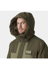 Kurtka uniwersalna męska Helly Hansen Escape. Typ kołnierza: kaptur. Kolor: zielony. Materiał: syntetyk
