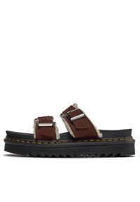 Dr. Martens Klapki 27771201 Brązowy. Kolor: brązowy. Materiał: skóra #3
