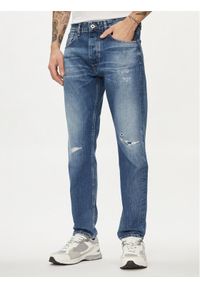 Pepe Jeans Jeansy PM207392 Niebieski Tapered Fit. Kolor: niebieski