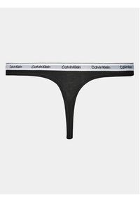 Calvin Klein Underwear Komplet 3 par stringów 000QD5209E Czarny. Kolor: czarny. Materiał: bawełna