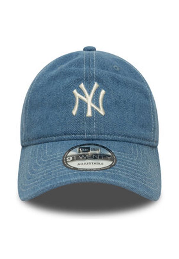 New Era Czapka z daszkiem New York Yankees MLB 9TWENTY 60667563 Niebieski. Kolor: niebieski. Materiał: materiał, bawełna