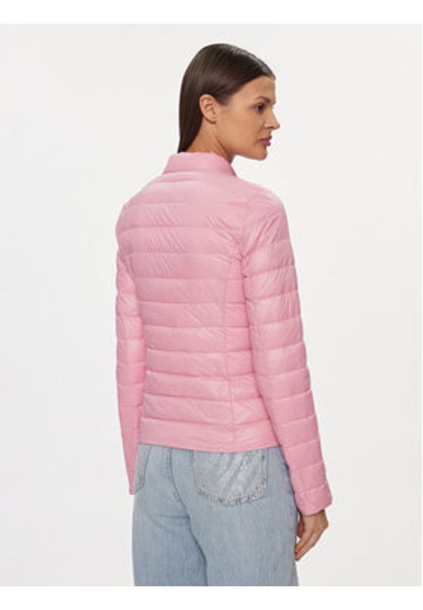 Patrizia Pepe Kurtka puchowa CO0178/A503-M482 Różowy Regular Fit. Kolor: różowy. Materiał: syntetyk
