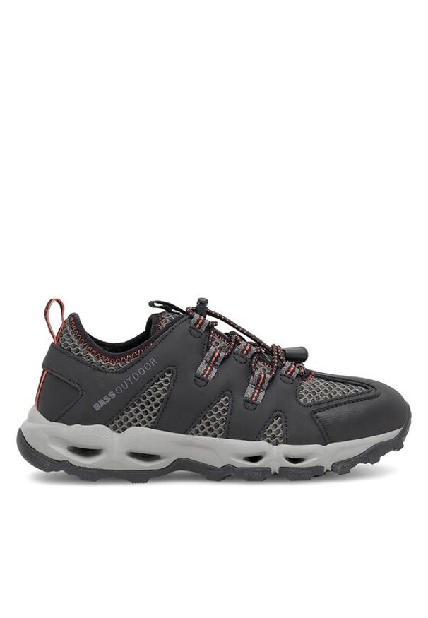 BASS OUTDOOR Sneakersy BA12A808 Szary. Kolor: szary. Materiał: materiał. Sport: outdoor