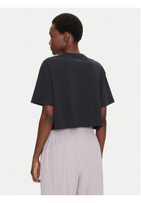 Under Armour T-Shirt Rival 1389721 Czarny Loose Fit. Kolor: czarny. Materiał: bawełna, syntetyk