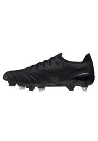 Buty piłkarskie Mizuno Morelia Neo Iii Beta Elite Mix M P1GC219100 czarne czarne. Kolor: czarny. Materiał: materiał, skóra. Szerokość cholewki: normalna. Sezon: jesień. Sport: piłka nożna #6