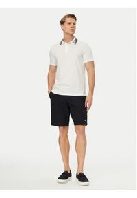 Emporio Armani Polo EM000571 AF20432 U0002 Biały Regular Fit. Typ kołnierza: polo. Kolor: biały. Materiał: bawełna #4