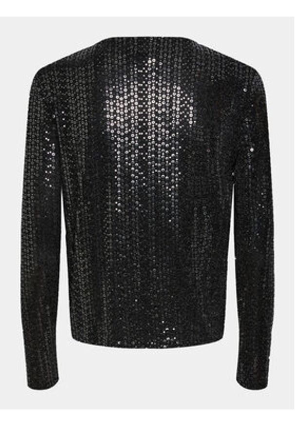 Pieces Bluzka 17143894 Czarny Regular Fit. Kolor: czarny. Materiał: syntetyk