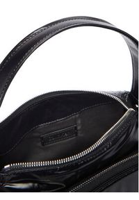 Calvin Klein Torebka Pocket Shiny Nylon Small Bag LV04F3405G Czarny. Kolor: czarny. Materiał: skórzane #4