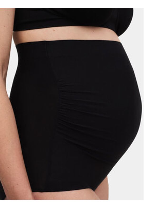 Chantelle Majtki ciążowe Pure Maternity C19P80 Czarny. Kolekcja: moda ciążowa. Kolor: czarny. Materiał: syntetyk
