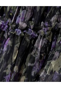 NEEDLE & THREAD - Sukienka w kwiaty Ditsy. Kolor: czarny. Materiał: koronka, materiał. Długość rękawa: długi rękaw. Wzór: kwiaty. Sezon: lato #6