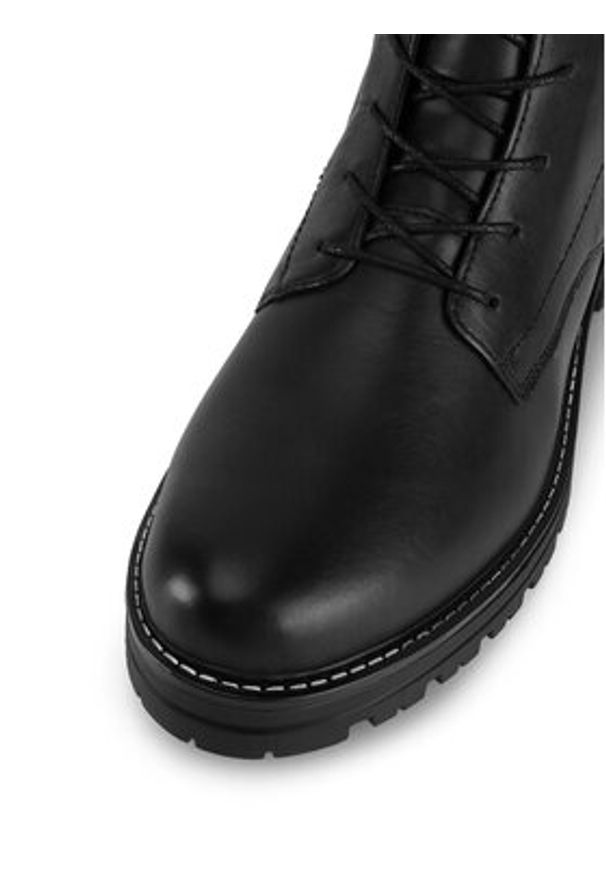Remonte Botki D2278-01 Czarny. Kolor: czarny. Materiał: skóra