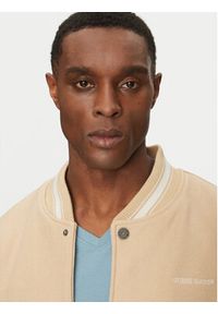 Guess Jeans Kurtka bomber M5RL32 WHAC2 Beżowy Regular Fit. Kolor: beżowy. Materiał: syntetyk #4