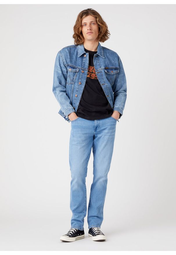 Wrangler - MĘSKIE SPODNIE WRANGLER TEXAS SLIM THIS TIME W12SJX21E 112322678