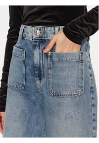 Just Cavalli Jeansy 77PAB503 Niebieski Wide Leg. Kolor: niebieski #3