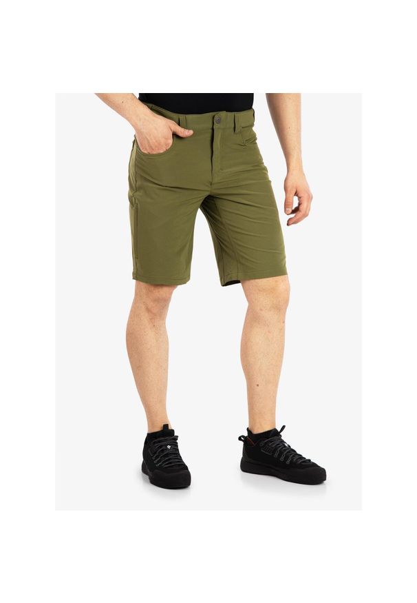 ROYAL ROBBINS - Spodenki męskie Royal Robbins Alpine MTN Pro Short. Kolor: zielony