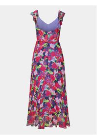 Nissa Sukienka letnia RC14754 Kolorowy Regular Fit. Materiał: wiskoza. Wzór: kolorowy. Sezon: lato