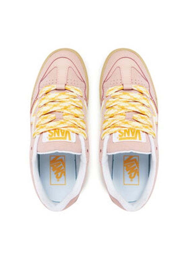 Vans Sneakersy Upland VN000D70P1T1 Różowy. Kolor: różowy. Materiał: skóra