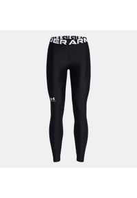 Under Armour - Legginsy treningowe damskie UNDER ARMOUR szybkoschnące termoaktywne. Kolor: czarny. Sport: bieganie #1