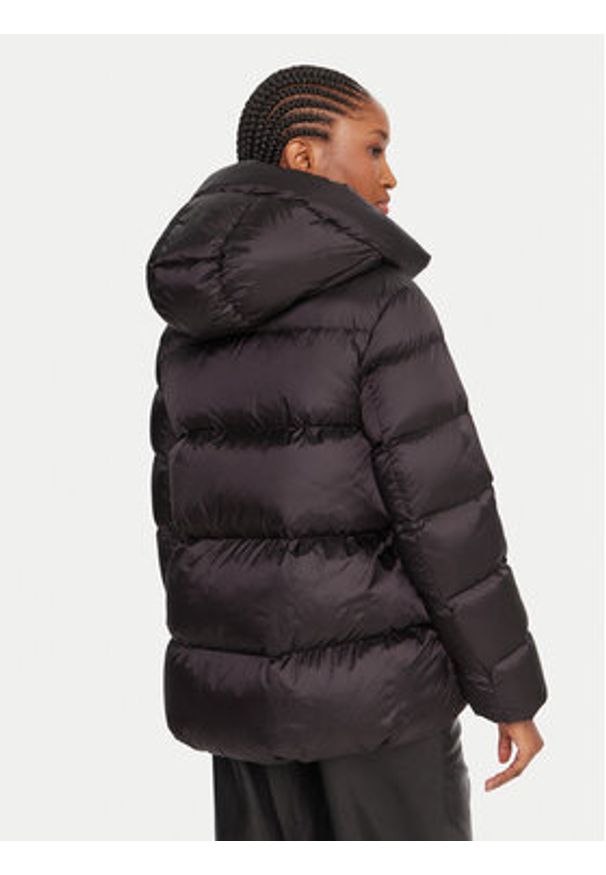 Hetrego - Hetregó Kurtka puchowa Arina 8P600 25WD02 Czarny Regular Fit. Kolor: czarny. Materiał: syntetyk