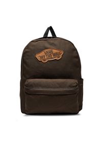Vans Plecak Old Skool Classic Backpack VN000H4Y3N1 Brązowy. Kolor: brązowy. Materiał: materiał #1