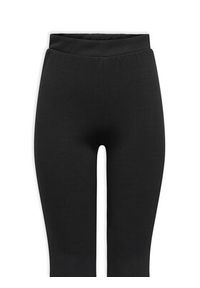 only - ONLY Legginsy Scarlet 15357949 Czarny Flared Fit. Kolor: czarny. Materiał: syntetyk #3